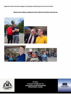 July Prayer Letter